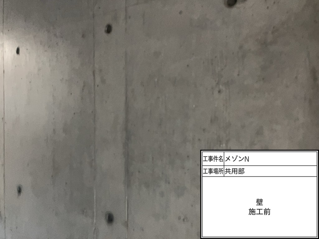 練馬区 メゾンN 内部改修工事 壁 施工前